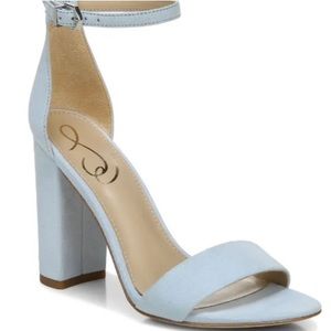Sam Edelman Baby Blue Heels Size 8